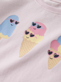 NAME IT T-shirt Vix Cradle Pink Cool Ice Cream